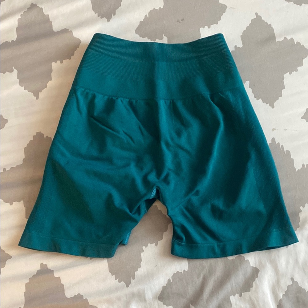 Teal Gym Shorts